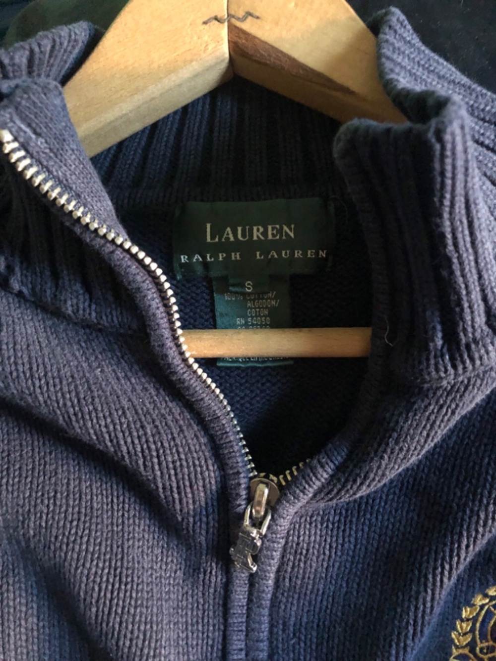 Vintage Ralph lauren quarter zip knit sweater - Picture 3 of 3